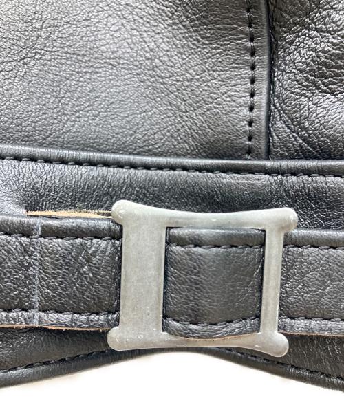 ADDICT CLOTHES（アディクト クローズ）ADDICT CLOTHES (アディクト クローズ) BRITISH ASYMMETRY JACKET（SHEEP） ブラック サイズ:40の古着・服飾アイテム