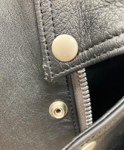 ADDICT CLOTHES（アディクト クローズ）ADDICT CLOTHES (アディクト クローズ) BRITISH ASYMMETRY JACKET（SHEEP） ブラック サイズ:40の古着・服飾アイテム