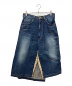 Maison MIHARA YASUHIROメゾン ミハラ ヤスヒロ）の古着「Denim Skater shorts」｜インディゴ