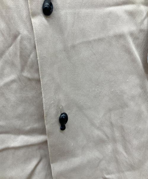 Maison MIHARA YASUHIRO（メゾン ミハラ ヤスヒロ）Maison MIHARA YASUHIRO (メゾン ミハラ ヤスヒロ) bowling half sleeve shirts ベージュ サイズ:46の古着・服飾アイテム