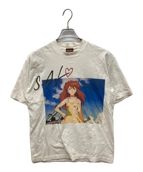 EVANGELION:95（エヴァンゲリオンキュウジュウゴ）EVANGELION:95 (エヴァンゲリオンキュウジュウゴ) アスカ Tシャツ ホワイト サイズ:Ｍの古着・服飾アイテム