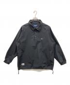 DESCENDANTディセンダント）の古着「ROCKET OXFORD LS SHIRT」｜ブラック