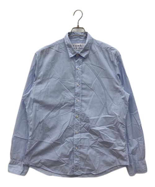 Frank&Eileen（フランクアンドアイリーン）Frank&Eileen (フランクアンドアイリーン) PAULコットンレギュラーカラーシャツ ブルー サイズ:Lの古着・服飾アイテム