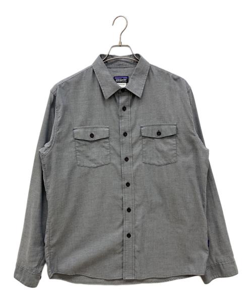 Patagonia（パタゴニア）Patagonia (パタゴニア) バックショットシャツ グレー サイズ:Mの古着・服飾アイテム