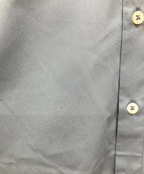 JIL SANDER（ジルサンダー）JIL SANDER (ジルサンダー) バンドカラーシャツ ブルー サイズ:40の古着・服飾アイテム