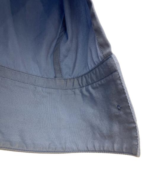JIL SANDER（ジルサンダー）JIL SANDER (ジルサンダー) バンドカラーシャツ ブルー サイズ:40の古着・服飾アイテム