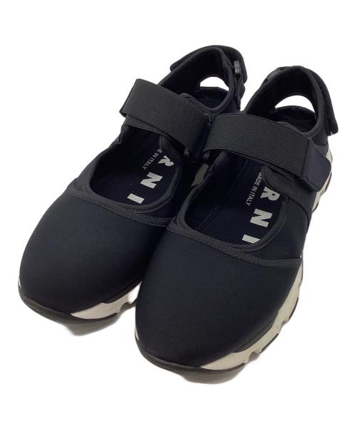 MARNI（マルニ）MARNI (マルニ) ベルクロスニーカー　SNZU000630 ブラック サイズ:41の古着・服飾アイテム