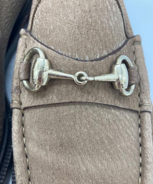 GUCCI（グッチ）GUCCI (グッチ) ホースビットローファー ブラウン サイズ:5 1/2の古着・服飾アイテム