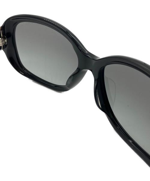 PRADA（プラダ）PRADA (プラダ) ロゴ刻印 グラデーション オーバル型 サングラス ブラック サイズ:58□16 135の古着・服飾アイテム