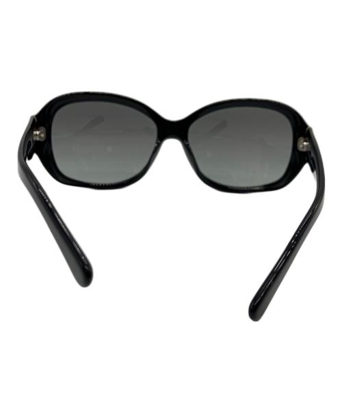 PRADA（プラダ）PRADA (プラダ) ロゴ刻印 グラデーション オーバル型 サングラス ブラック サイズ:58□16 135の古着・服飾アイテム