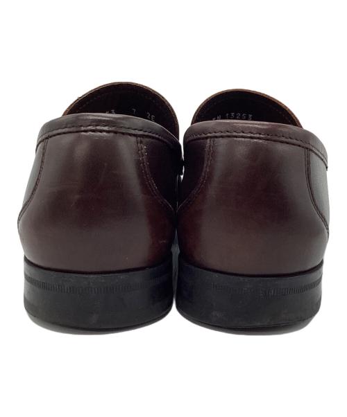 Salvatore Ferragamo（サルヴァトーレ フェラガモ）Salvatore Ferragamo (サルヴァトーレ フェラガモ) コインローファー ブラウン サイズ:7の古着・服飾アイテム