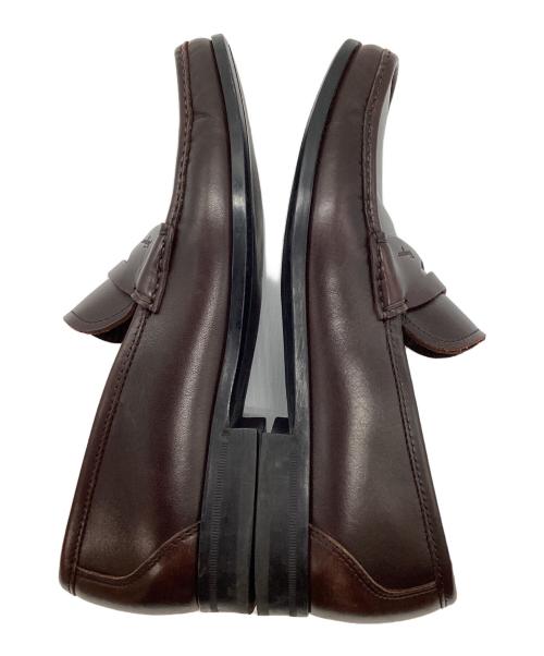 Salvatore Ferragamo（サルヴァトーレ フェラガモ）Salvatore Ferragamo (サルヴァトーレ フェラガモ) コインローファー ブラウン サイズ:7の古着・服飾アイテム