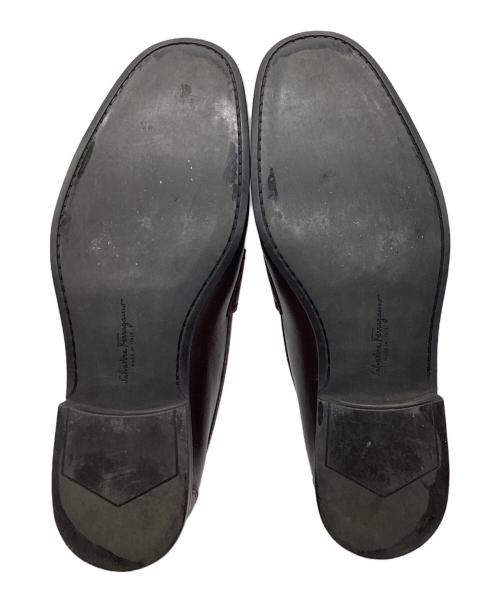 Salvatore Ferragamo（サルヴァトーレ フェラガモ）Salvatore Ferragamo (サルヴァトーレ フェラガモ) コインローファー ブラウン サイズ:7の古着・服飾アイテム