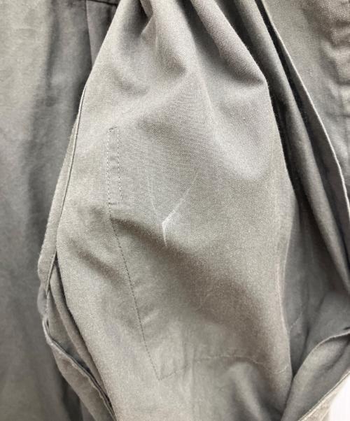 MARGARET HOWELL（マーガレットハウエル）MARGARET HOWELL (マーガレットハウエル) MATT COTTON POPLIN シャツワンピース カーキ サイズ:2の古着・服飾アイテム