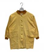 KENZOケンゾー）の古着「コーデュロイコート」｜イエロー