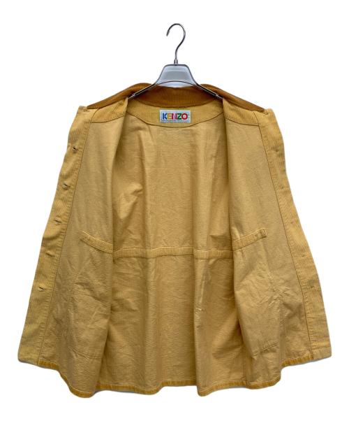 KENZO（ケンゾー）KENZO (ケンゾー) コーデュロイコート イエロー サイズ:FREEの古着・服飾アイテム