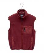 Patagoniaパタゴニア）の古着「シンチラベスト　フリース」｜レッド