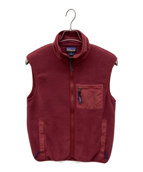 Patagonia（パタゴニア）Patagonia (パタゴニア) シンチラベスト　フリース レッド サイズ:XSの古着・服飾アイテム