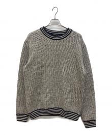 Pherrow's（フェローズ）の古着「バーズアイニット」｜グレー