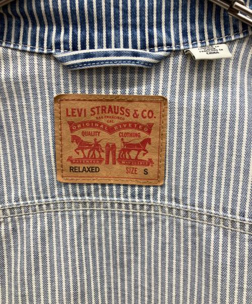 LEVI'S（リーバイス）LEVI'S (リーバイス) WORKWEAR Sunrise Trucker Jacket　Ｇジャン　デニムジャケット　トラッカージャケット ネイビー サイズ:Ｓの古着・服飾アイテム