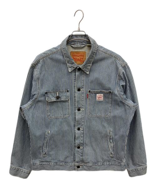 LEVI'S（リーバイス）LEVI'S (リーバイス) WORKWEAR Sunrise Trucker Jacket　Ｇジャン　デニムジャケット　トラッカージャケット ネイビー サイズ:Mの古着・服飾アイテム