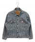 LEVI'S（リーバイス）の古着「WORKWEAR Sunrise Trucker Jacket　Ｇジャン　デニムジャケット　トラッカージャケット」｜ネイビー
