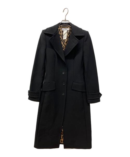 DOLCE & GABBANA（ドルチェ＆ガッバーナ）DOLCE & GABBANA (ドルチェ＆ガッバーナ) ウールロングコート ブラック サイズ:-の古着・服飾アイテム