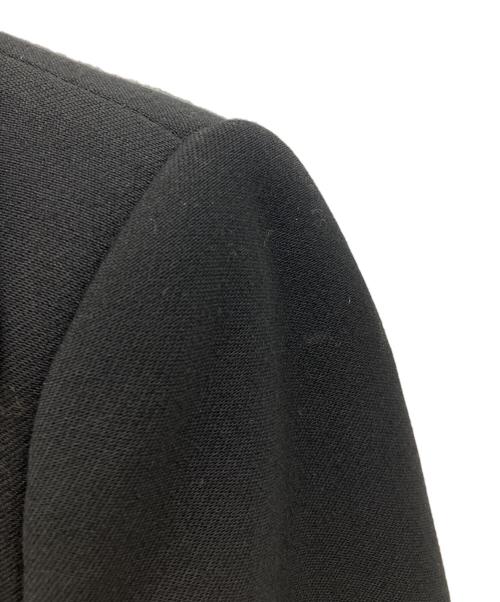 DOLCE & GABBANA（ドルチェ＆ガッバーナ）DOLCE & GABBANA (ドルチェ＆ガッバーナ) ウールロングコート ブラック サイズ:-の古着・服飾アイテム