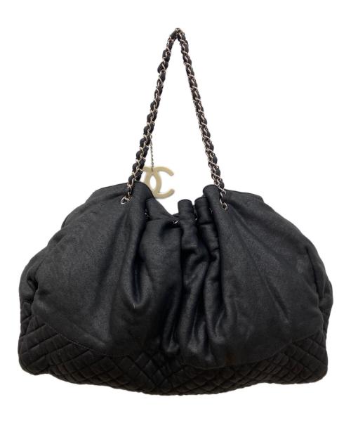 CHANEL（シャネル）CHANEL (シャネル) メルローズカバス チェーンショルダーバッグ ブラックの古着・服飾アイテム