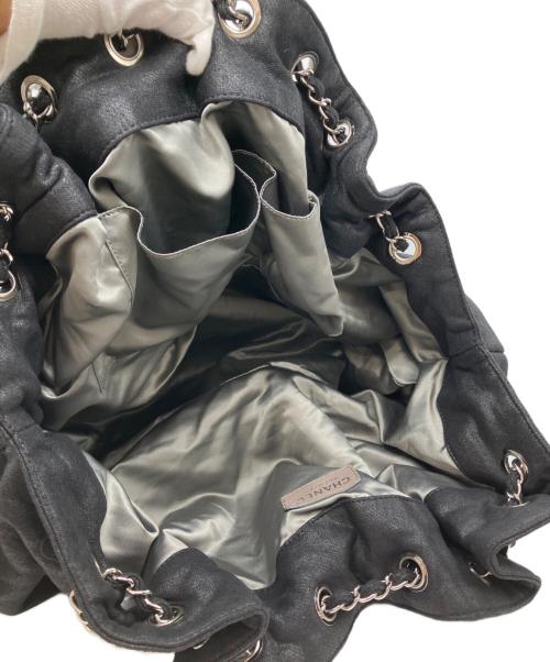 CHANEL（シャネル）CHANEL (シャネル) メルローズカバス チェーンショルダーバッグ ブラックの古着・服飾アイテム