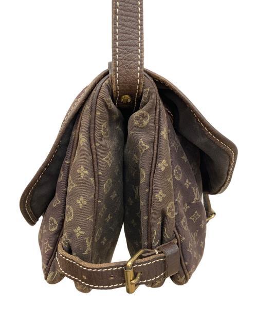 LOUIS VUITTON（ルイ ヴィトン）LOUIS VUITTON (ルイ ヴィトン) モノグラム・ミニ・ラン　M95227　ショルダーバッグ ブラウンの古着・服飾アイテム
