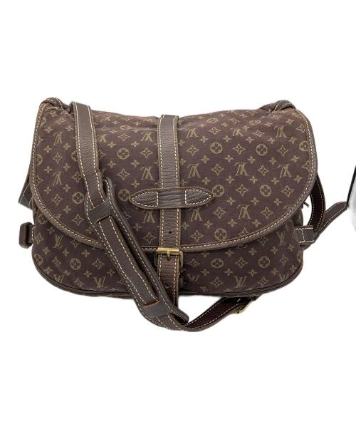 LOUIS VUITTON（ルイ ヴィトン）LOUIS VUITTON (ルイ ヴィトン) モノグラム・ミニ・ラン　M95227　ショルダーバッグ ブラウンの古着・服飾アイテム