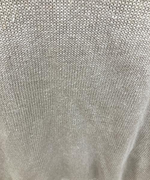 BATONER（バトナ―）BATONER (バトナ―) Adam et Rope (アダム エ ロペ) WASHED HIGH COUNT LINEN POLO SKIPPERニットポロシャツ ベージュ サイズ:2の古着・服飾アイテム