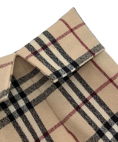 BURBERRY LONDON（バーバリーロンドン）BURBERRY LONDON (バーバリーロンドン) ノバチェックタイトラインワンピース ベージュ サイズ:38の古着・服飾アイテム