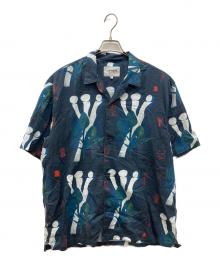 CarHartt（カーハート）の古着「S/S TOM KROL FLOWERS SHIRT」｜ネイビー