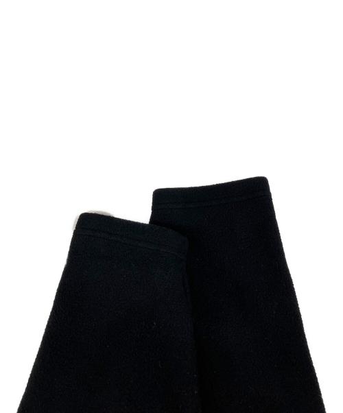 BALENCIAGA（バレンシアガ）BALENCIAGA (バレンシアガ) 18AWバックロゴ刺繍フリースブルゾン ブラック サイズ:Ｓの古着・服飾アイテム