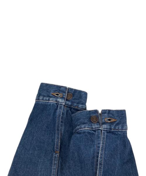 BALENCIAGA（バレンシアガ）BALENCIAGA (バレンシアガ) YOU ARE THE WORLD DENIM JACKET 　デニムジャケット インディゴ サイズ:34の古着・服飾アイテム