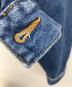 中古・古着 BALENCIAGA (バレンシアガ) YOU ARE THE WORLD DENIM JACKET 　デニムジャケット インディゴ サイズ:34：40000円