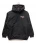 BALENCIAGA（バレンシアガ）の古着「BALENCIAGA 21AWプリントロゴプルオーバーパーカー 」｜ブラック