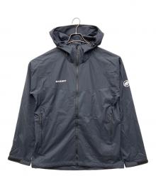 MAMMUT（マムート）の古着「グライダー 2.0 ウィンドブレーカー フーデッド ジャケット アジアンフィット」｜ネイビー