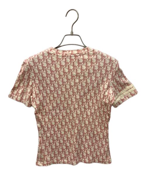 Christian Dior（クリスチャン ディオール）Christian Dior (クリスチャン ディオール) トロッターTシャツ ピンク サイズ:Ｍの古着・服飾アイテム