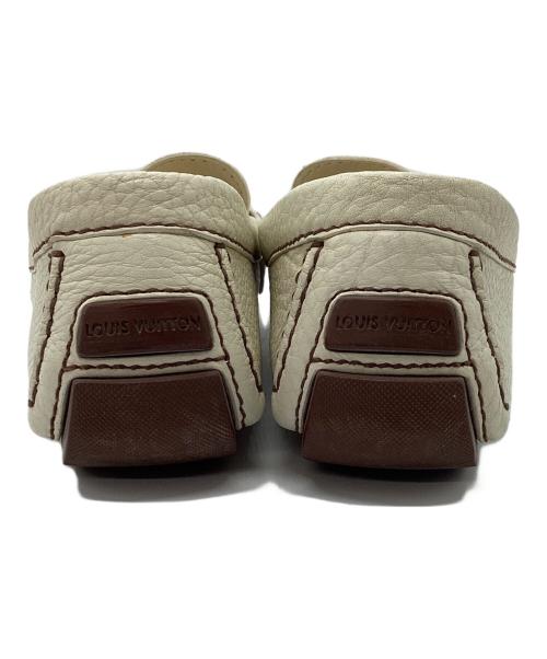 LOUIS VUITTON（ルイ ヴィトン）LOUIS VUITTON (ルイ ヴィトン) モンテカルロドライビングシューズ ホワイト サイズ:35 1/2の古着・服飾アイテム