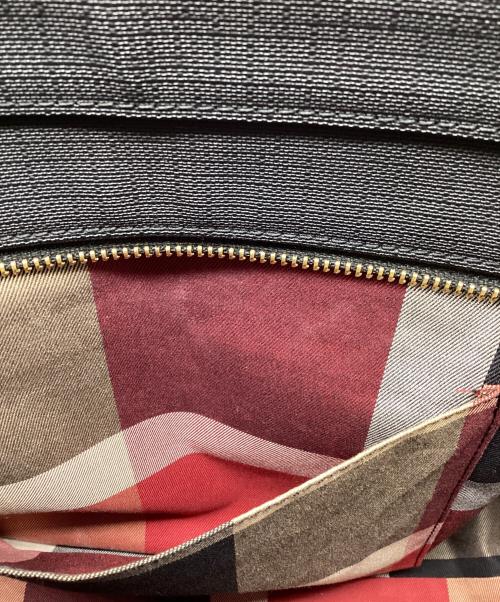 BLACK LABEL CRESTBRIDGE（ブラックレーベル クレストブリッジ）BLACK LABEL CRESTBRIDGE (ブラックレーベル クレストブリッジ) 2WAYトートバッグ ブラックの古着・服飾アイテム