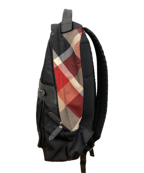 BLACK LABEL CRESTBRIDGE（ブラックレーベル クレストブリッジ）BLACK LABEL CRESTBRIDGE (ブラックレーベル クレストブリッジ) リュック ブラックの古着・服飾アイテム