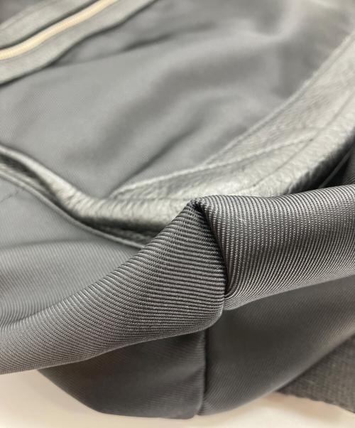 BLACK LABEL CRESTBRIDGE（ブラックレーベル クレストブリッジ）BLACK LABEL CRESTBRIDGE (ブラックレーベル クレストブリッジ) リュック ブラックの古着・服飾アイテム