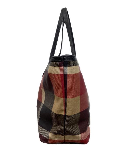 BLACK LABEL CRESTBRIDGE（ブラックレーベル クレストブリッジ）BLACK LABEL CRESTBRIDGE (ブラックレーベル クレストブリッジ) トートバッグ ブラックの古着・服飾アイテム