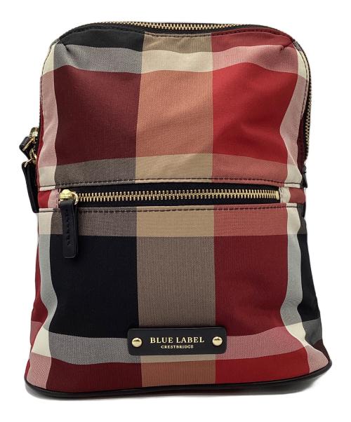 BLACK LABEL CRESTBRIDGE（ブラックレーベル クレストブリッジ）BLACK LABEL CRESTBRIDGE (ブラックレーベル クレストブリッジ) ミニリュック レッドの古着・服飾アイテム