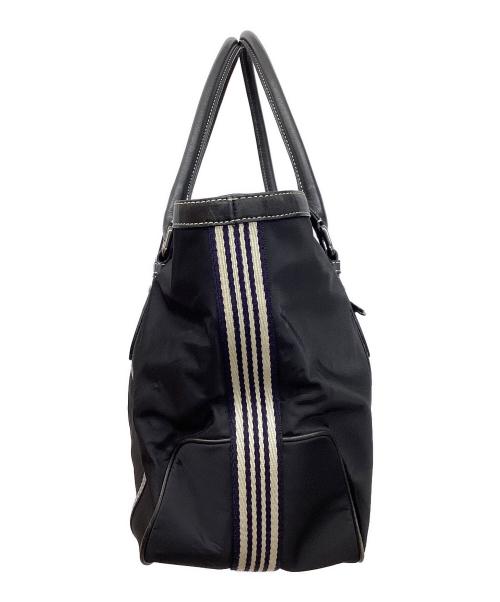 BURBERRY BLUE LABEL（バーバリーロンドンブルーレーベル）BURBERRY BLUE LABEL (バーバリーロンドンブルーレーベル) ホースロゴトートバッグ ブラックの古着・服飾アイテム