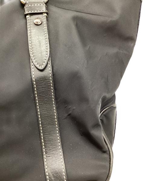 BURBERRY BLUE LABEL（バーバリーロンドンブルーレーベル）BURBERRY BLUE LABEL (バーバリーロンドンブルーレーベル) ホースロゴトートバッグ ブラックの古着・服飾アイテム