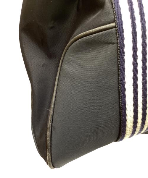 BURBERRY BLUE LABEL（バーバリーロンドンブルーレーベル）BURBERRY BLUE LABEL (バーバリーロンドンブルーレーベル) ホースロゴトートバッグ ブラックの古着・服飾アイテム